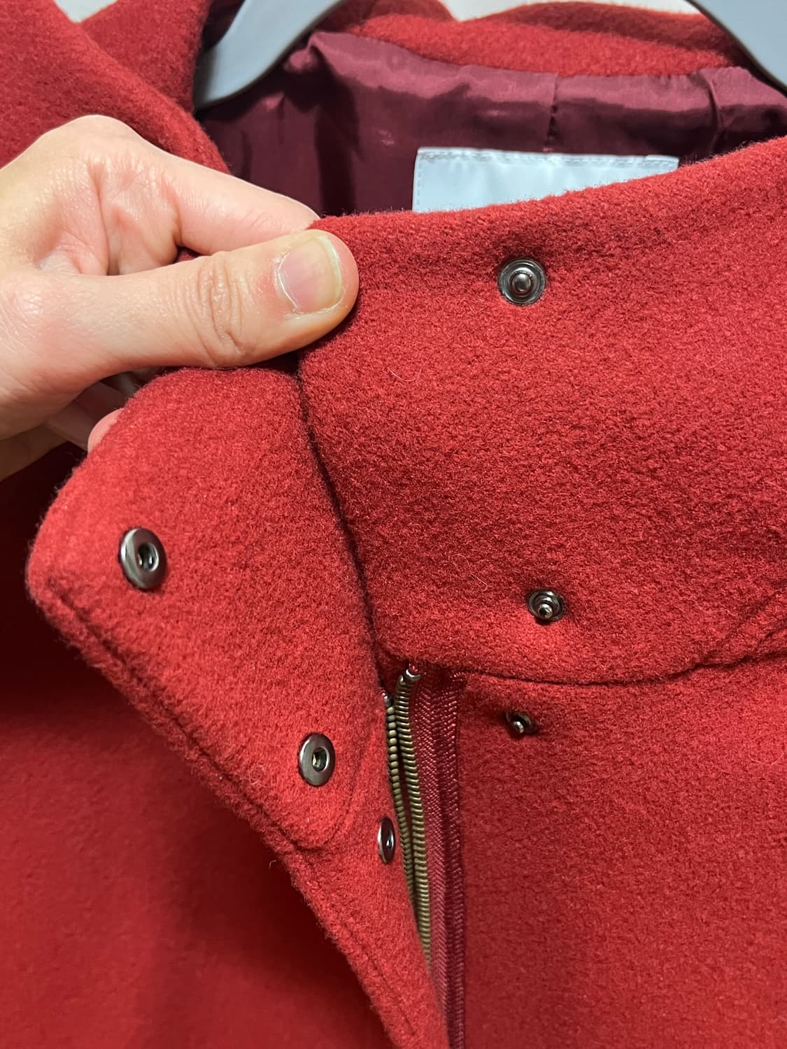 빨간망토 차차! 레드 후드 빈티지 숏코트 상품이미지8