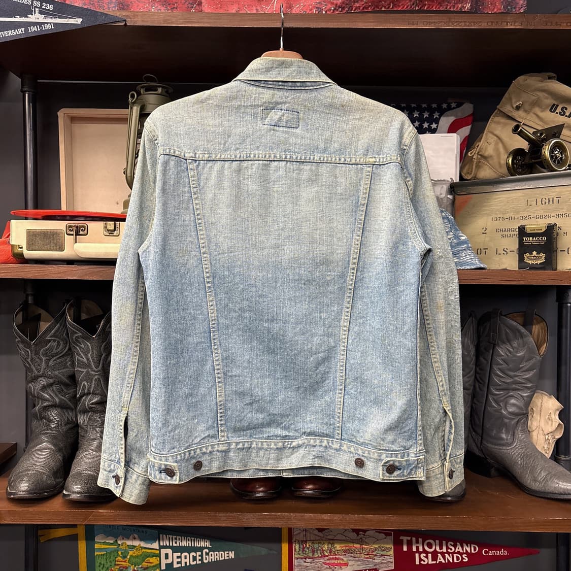 00s 리바이스 70599 빈티지 페이딩 타입3 트러커 데님자켓 N917 상품이미지2