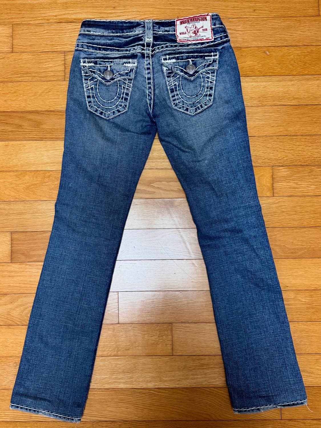 트루릴리젼 부츠컷 로우라이즈 데님팬츠 상품이미지3