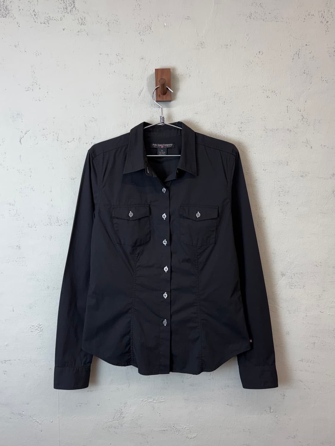 폴로랄프로렌 폴로진스 y2k 블랙 셔츠 상품이미지1