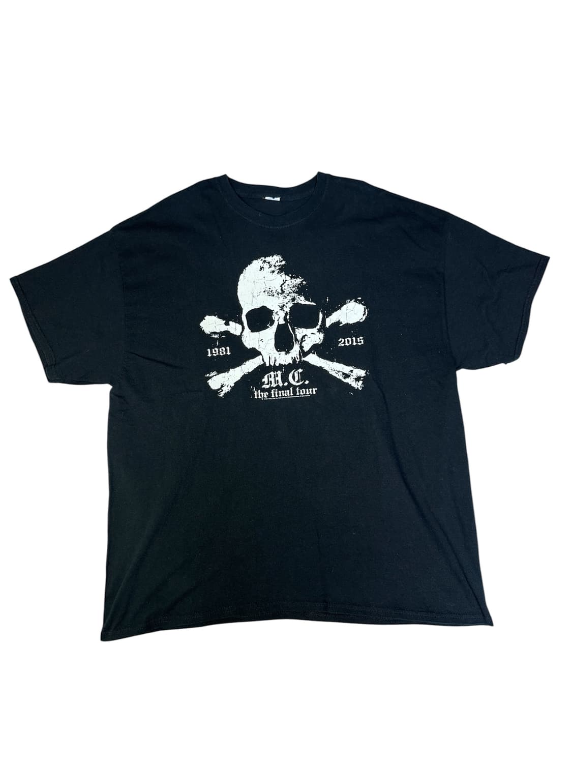 빈티지 머틀리크루 MOTLEY CRUE  파이널투어 티셔츠 2XL 상품이미지1