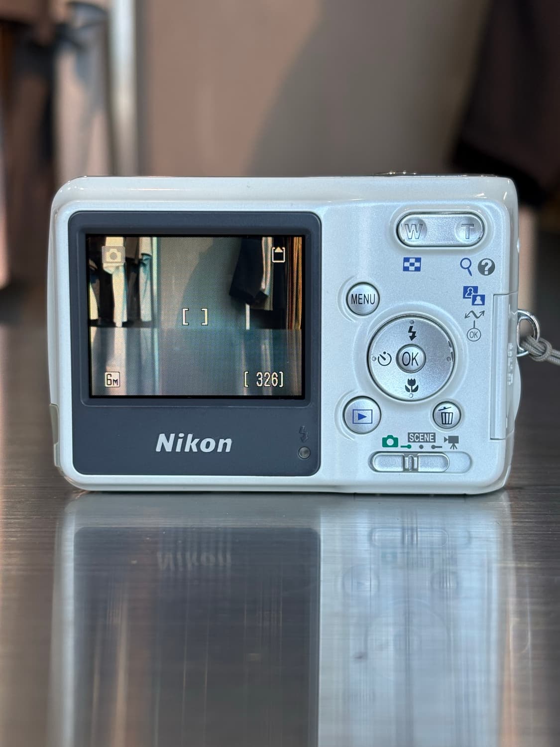 한글지원/날짜표시)니콘 쿨픽스 L2 화이트 빈티지디카 상품이미지3