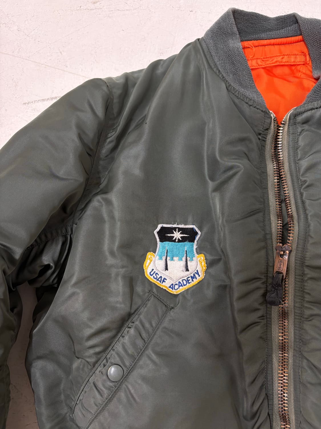 Rare!!! 60;s USAF MA-1 Flight Jacket. 상품이미지3