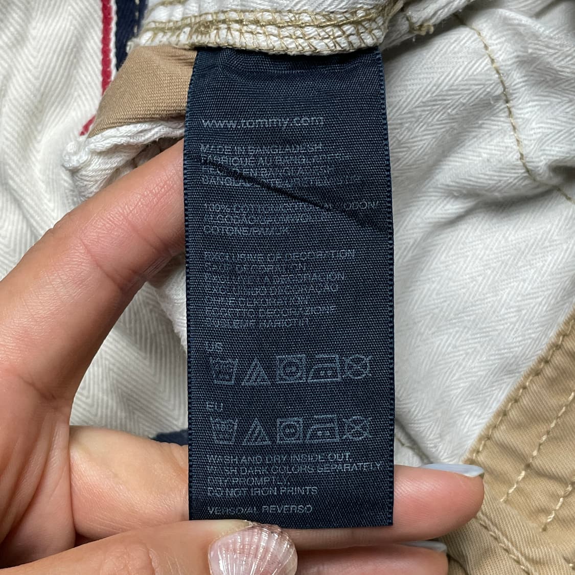TOMMY HILFIGER 토미힐피거 카고 하프팬츠 A01192 상품이미지10