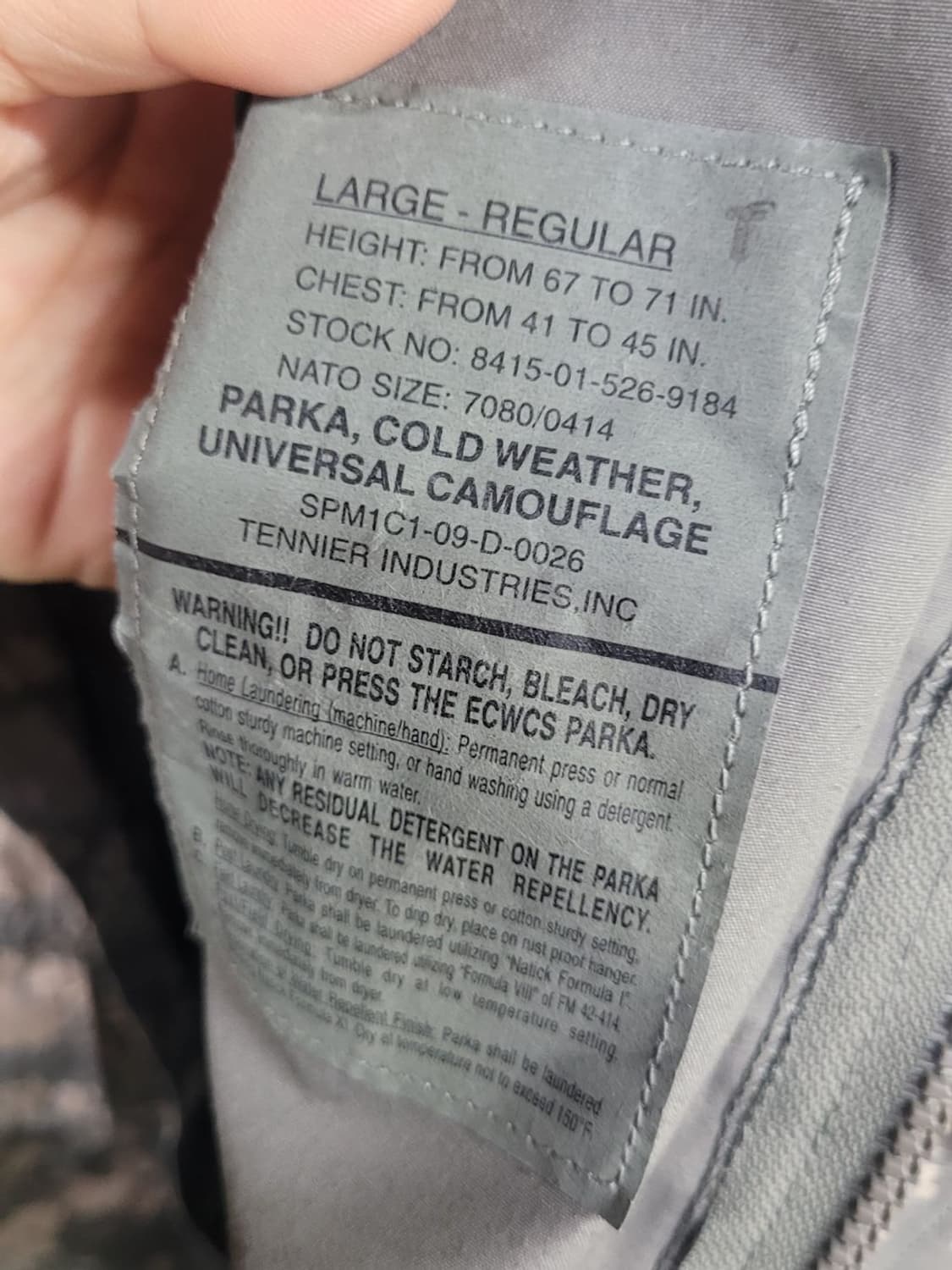 미 acu 고어텍스자켓+플리스자켓 상품이미지7