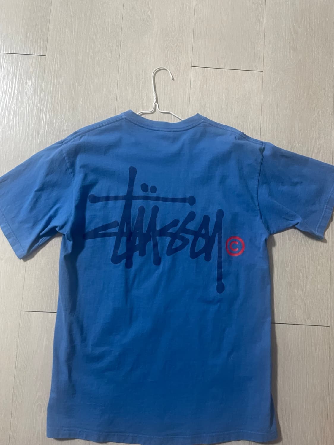 00s stussy / stock logo t shrit l 상품이미지2