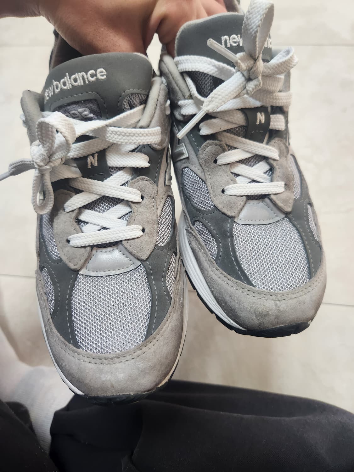 [240] 뉴발란스 992 그레이 USA 상품이미지2