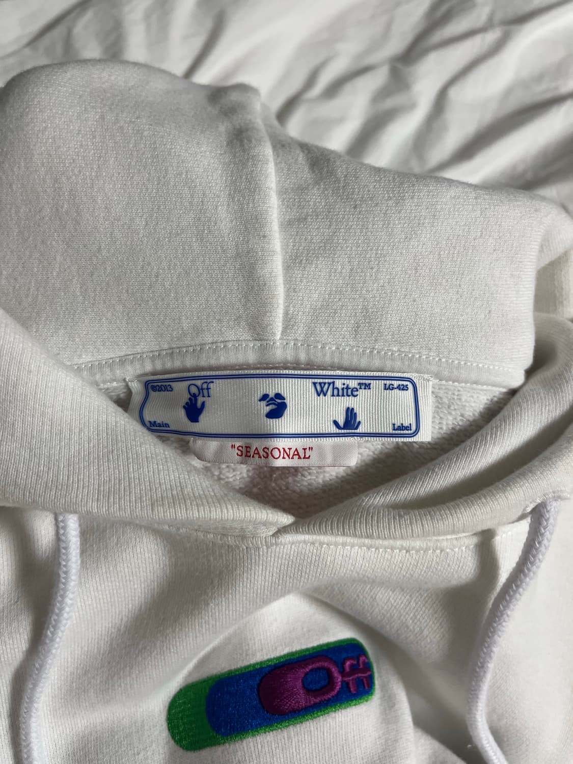 오프화이트 위드애로우 후드티 상품이미지4