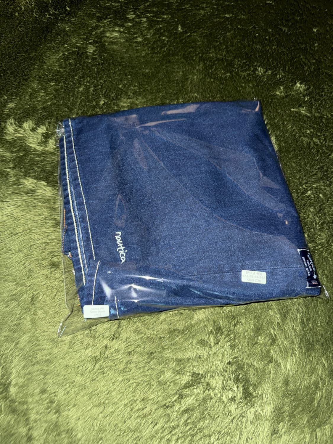 [XXL] Nautica 노티카 재팬 루즈 핏 데님 쇼츠 반바지 인디고 상품이미지10