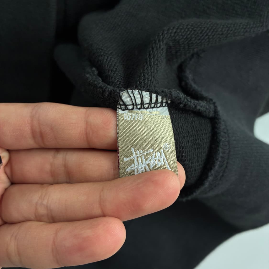 Stussy  스투시 00,s 아카이브 블랙 후드집업 상품이미지4