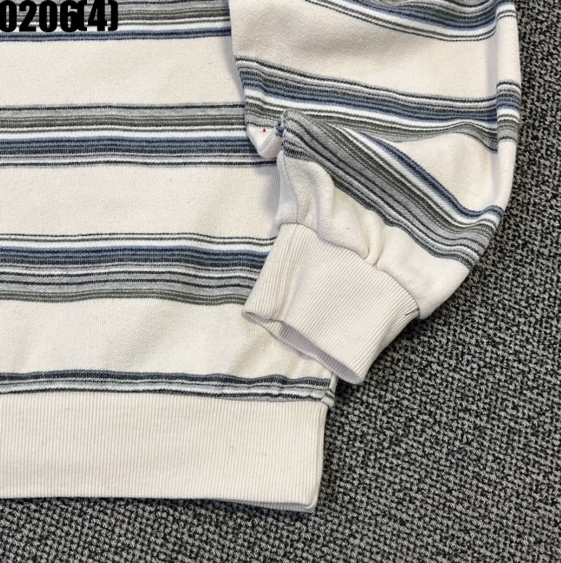 [M] SCULPTOR 스컬프터 스트라이프 맨투맨 티셔츠 0206(4) 상품이미지3