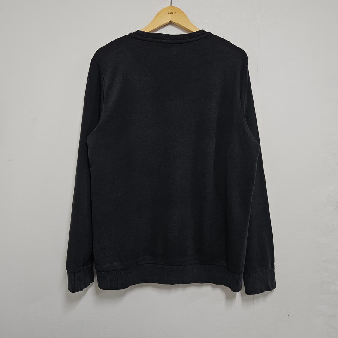 100-105 아디다스 블랙 맨투맨 상품이미지3