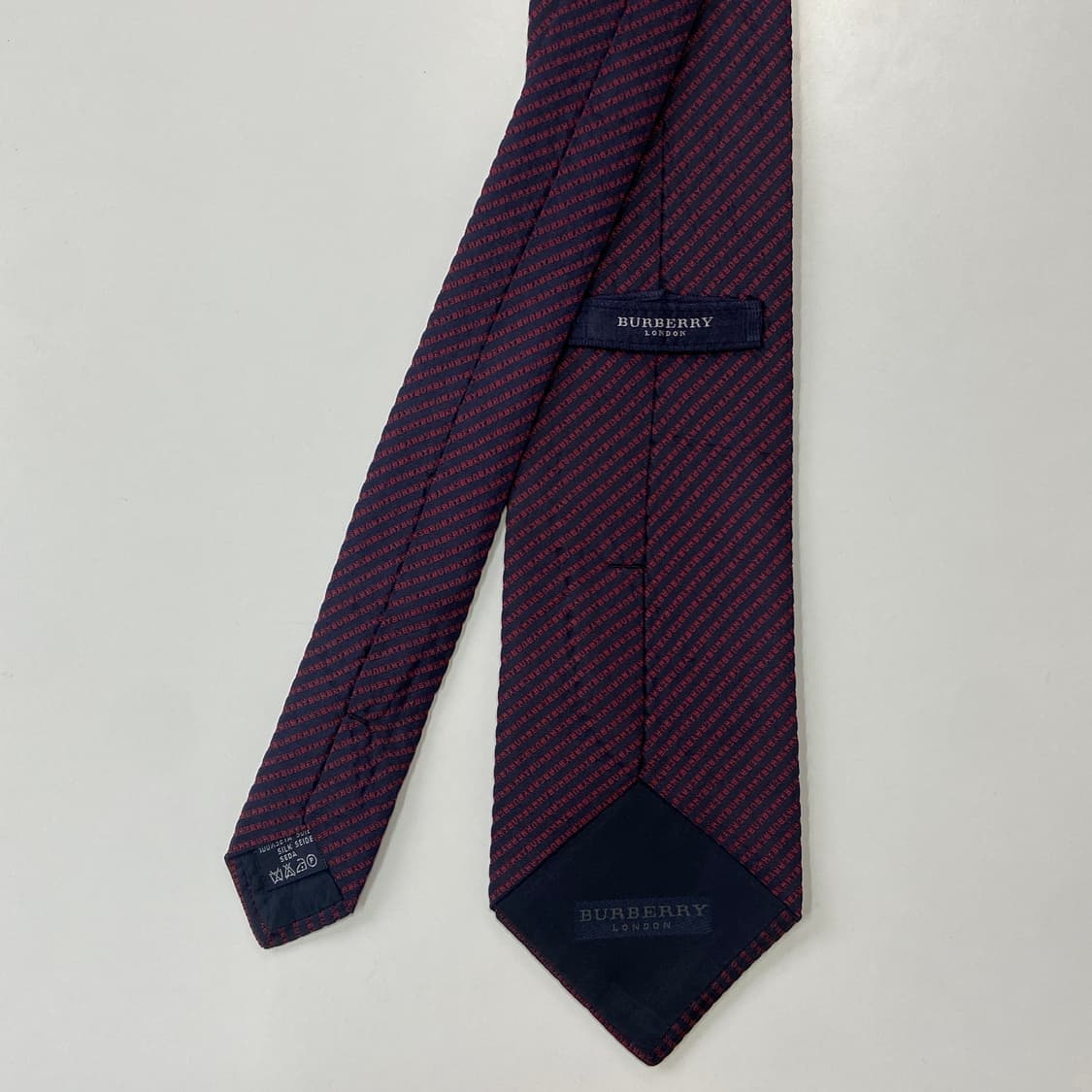 버버리 (Burberry) 영문모노그램 정품 명품넥타이 상품이미지3