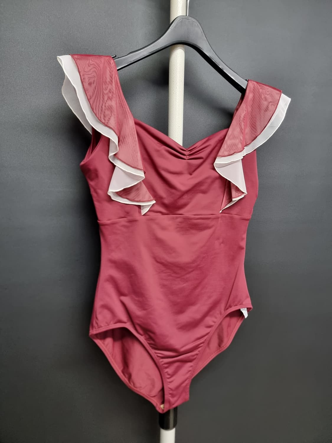 브렛 더블 레이어드 프릴 레오타드 성인발레 L 상품이미지3