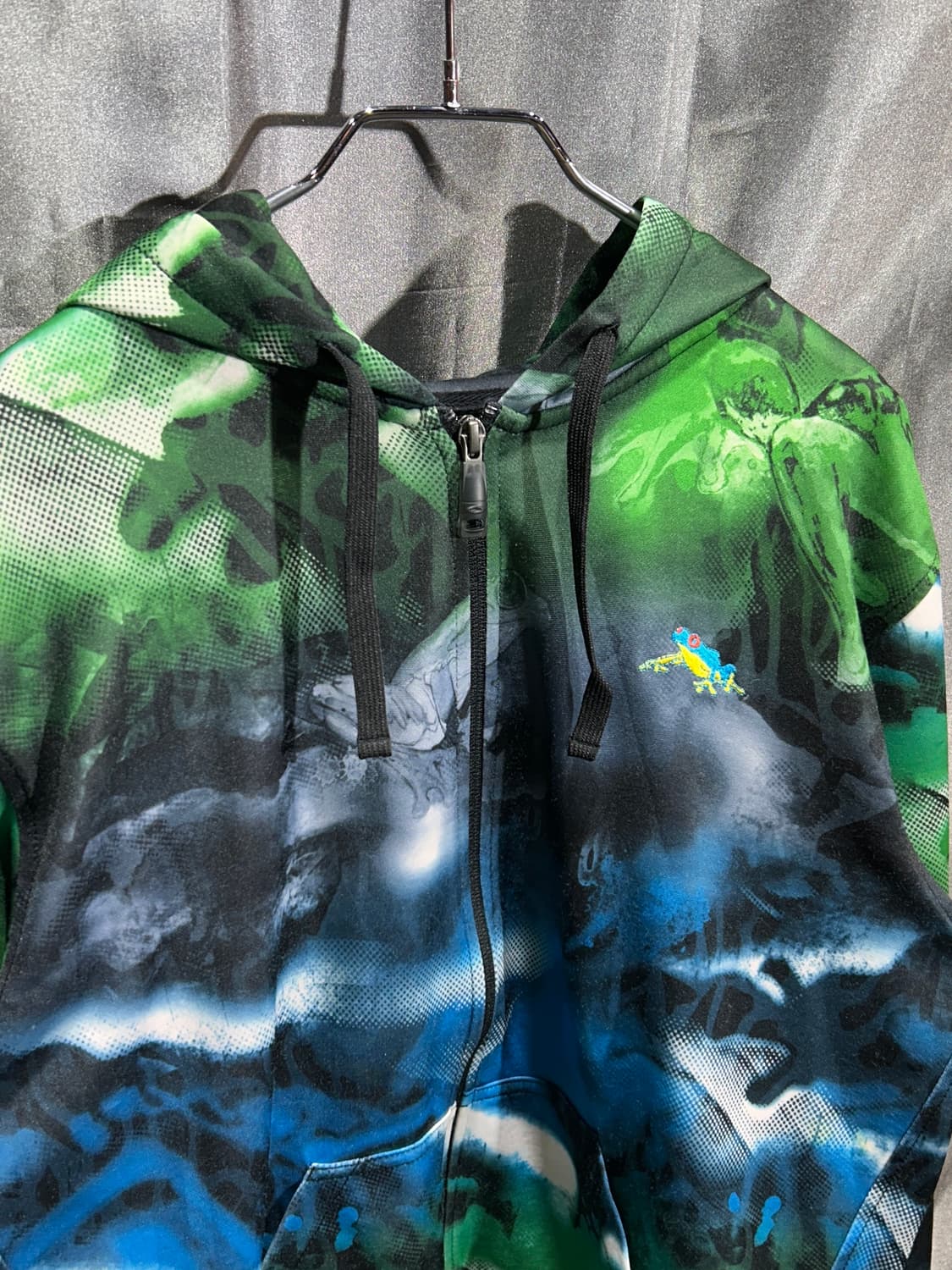 M 오클리 프로그 사이키델릭 그래픽 후드 자켓 상품이미지4