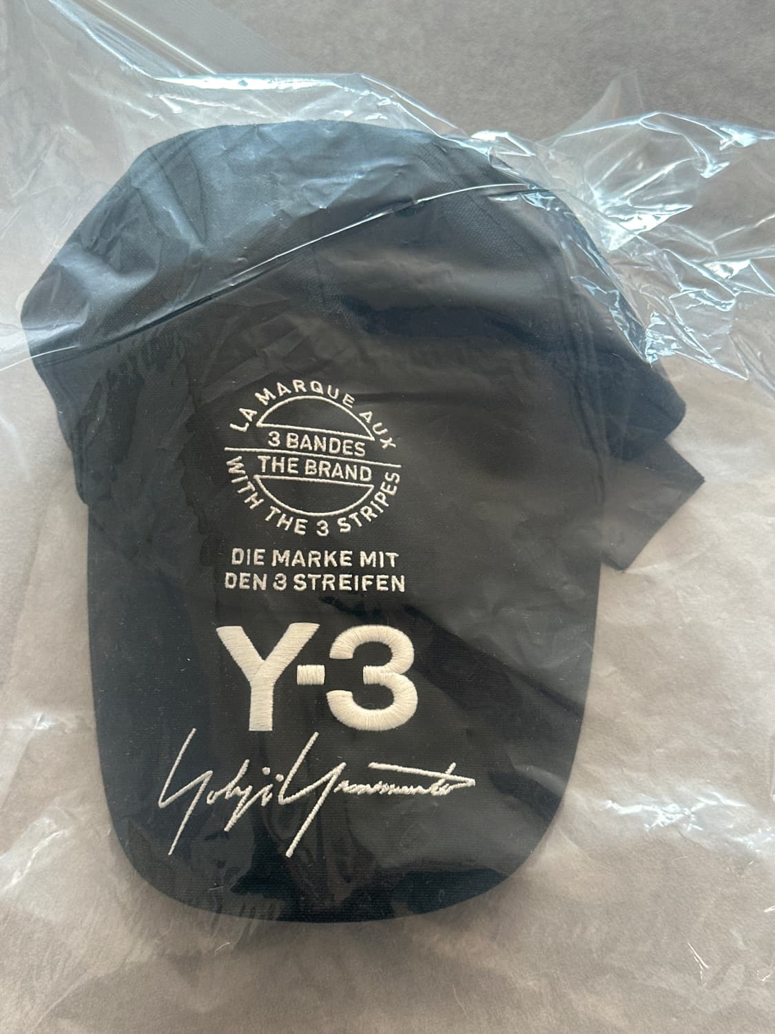 Y3 아디다스 자수볼캡 상품이미지1