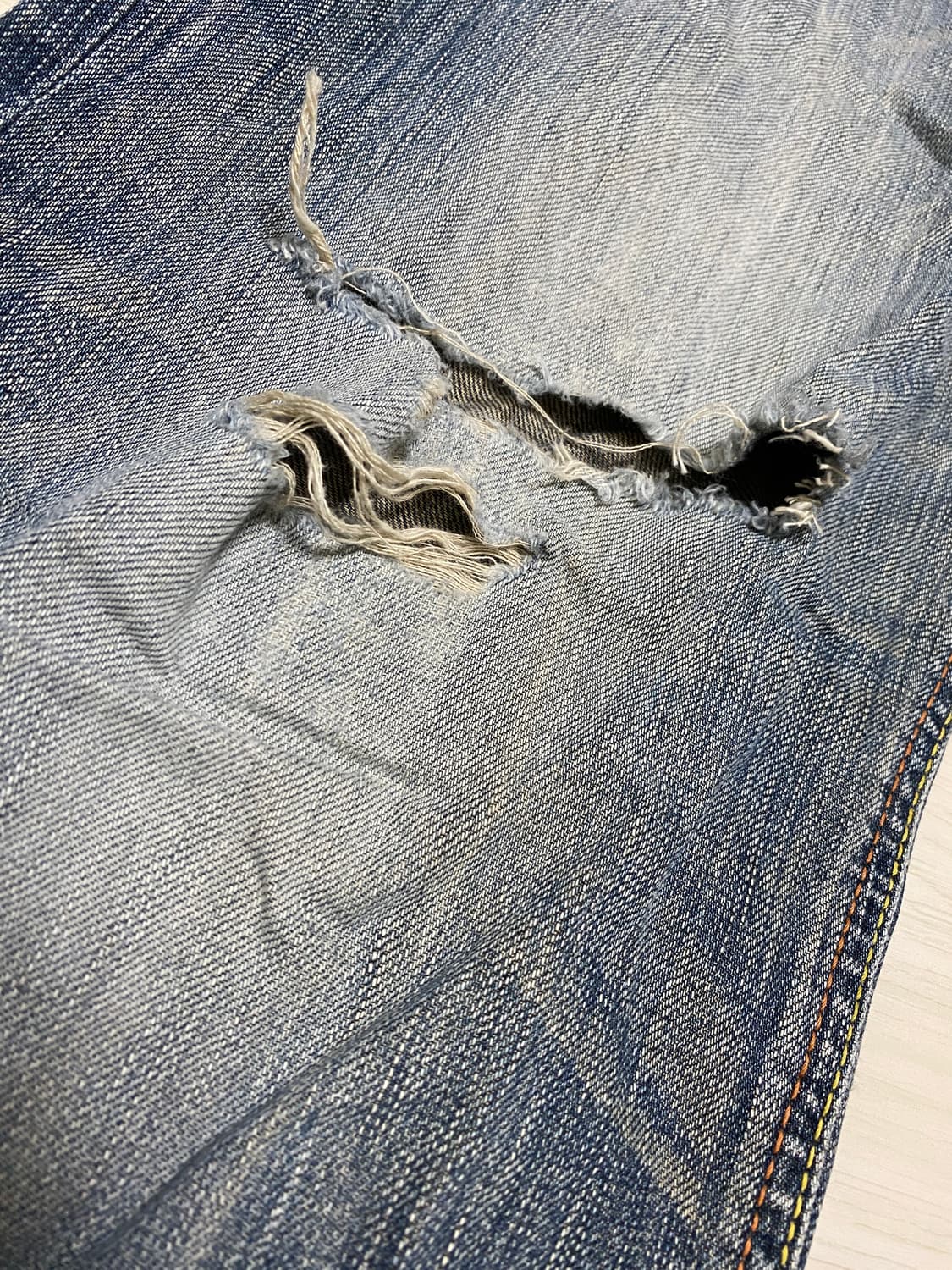 에드윈 503 디스트로이드 데님 상품이미지6