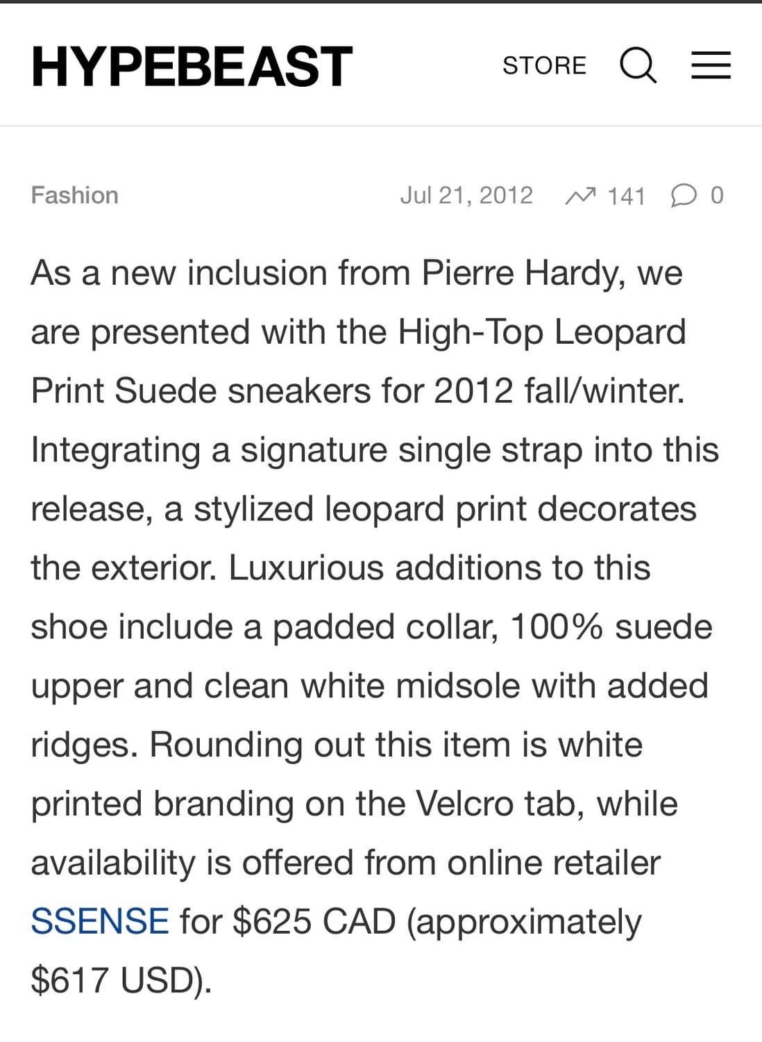 Pierre Hardy Hightop Sneakers 상품이미지10