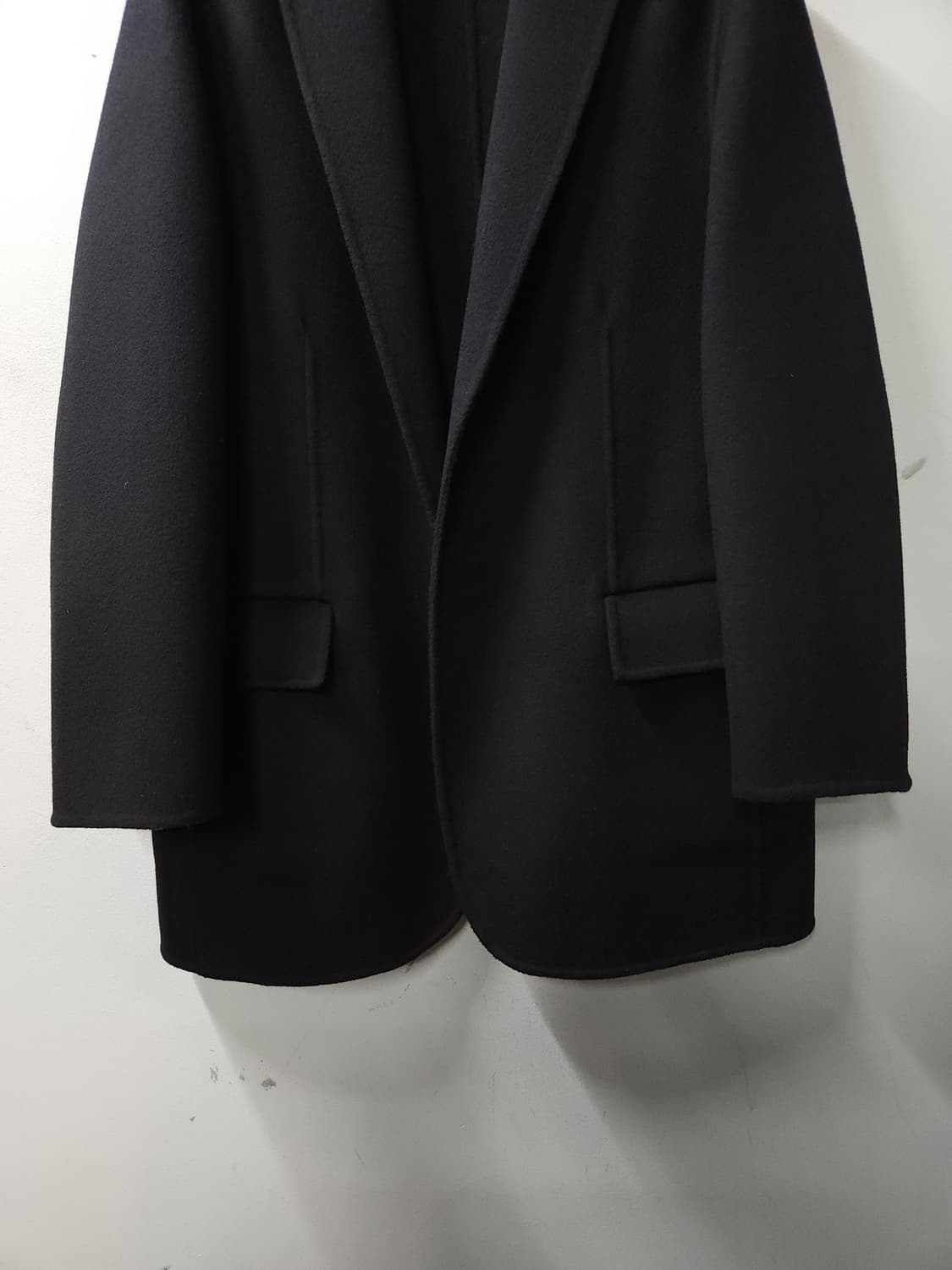 띠어리 Theory 여성 노버튼 캐시미어 코트 블레이저 상품이미지2