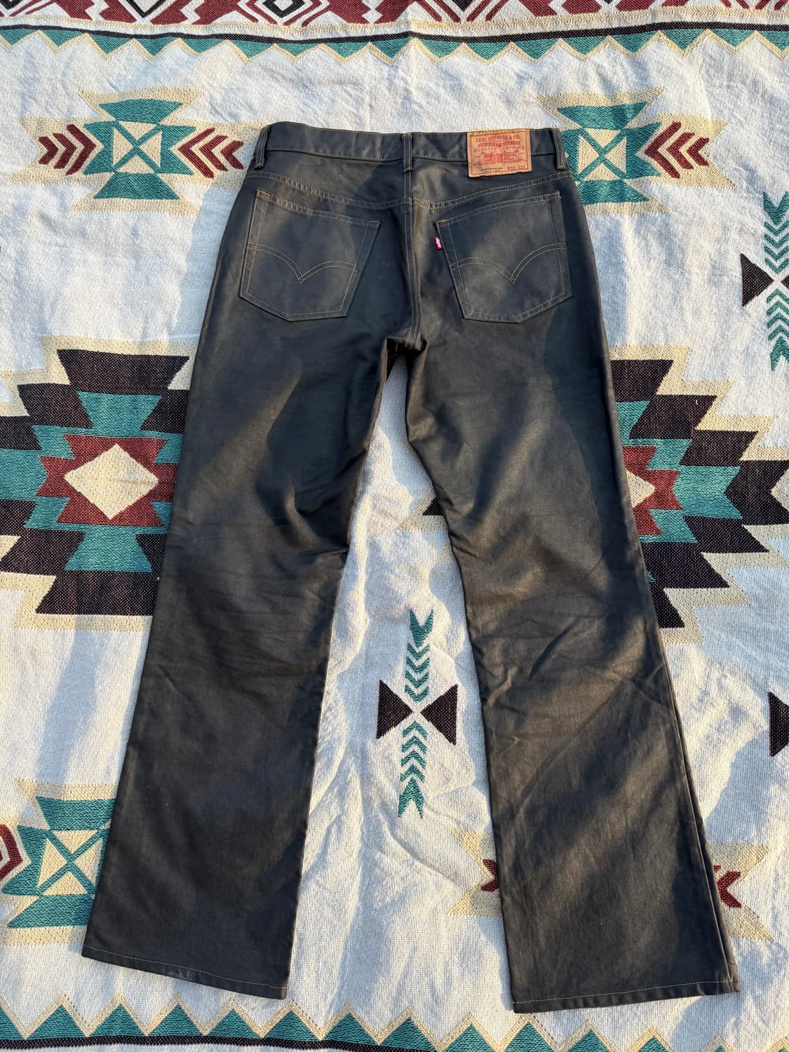 리바이스 517 -03 왁스코팅 데님 33/33 상품이미지10