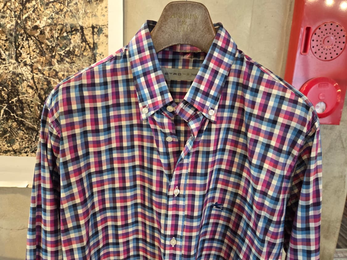 에트로 버튼다운셔츠  상품이미지3