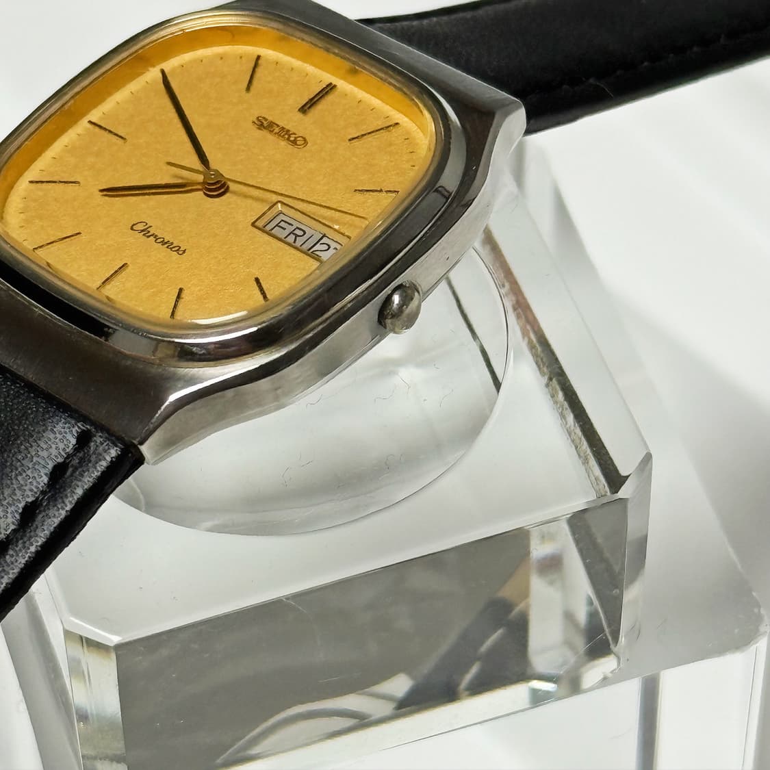 90s00s 빈티지 세이코 스피릿 텍스처 데이데이트 워치 상품이미지7