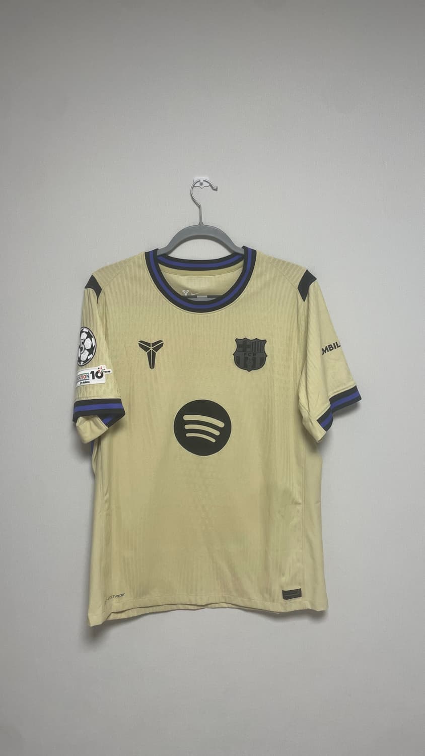 [어센틱 ADV 정품] 25-26 바르셀로나 어웨이 라민야말 어센틱 상품이미지3