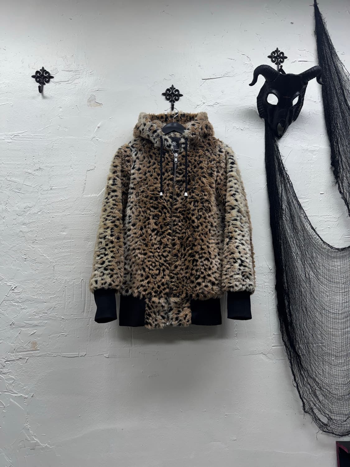 Glad news leopard fur fleece 상품이미지2