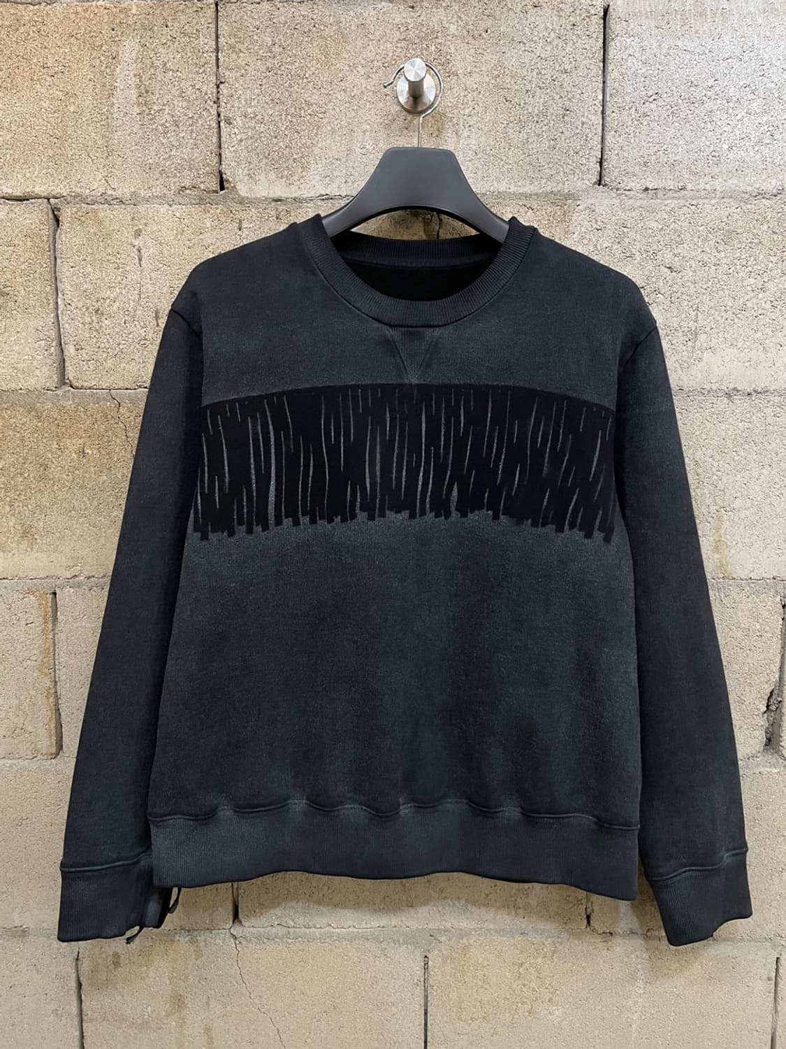 MM6 메종 마르지엘라 프린지 맨투맨 상품이미지2