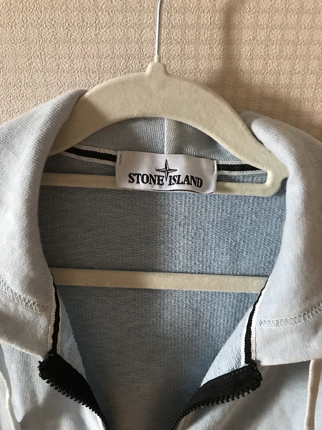 스톤아일랜드 후드집업 스카이블루 상품이미지3