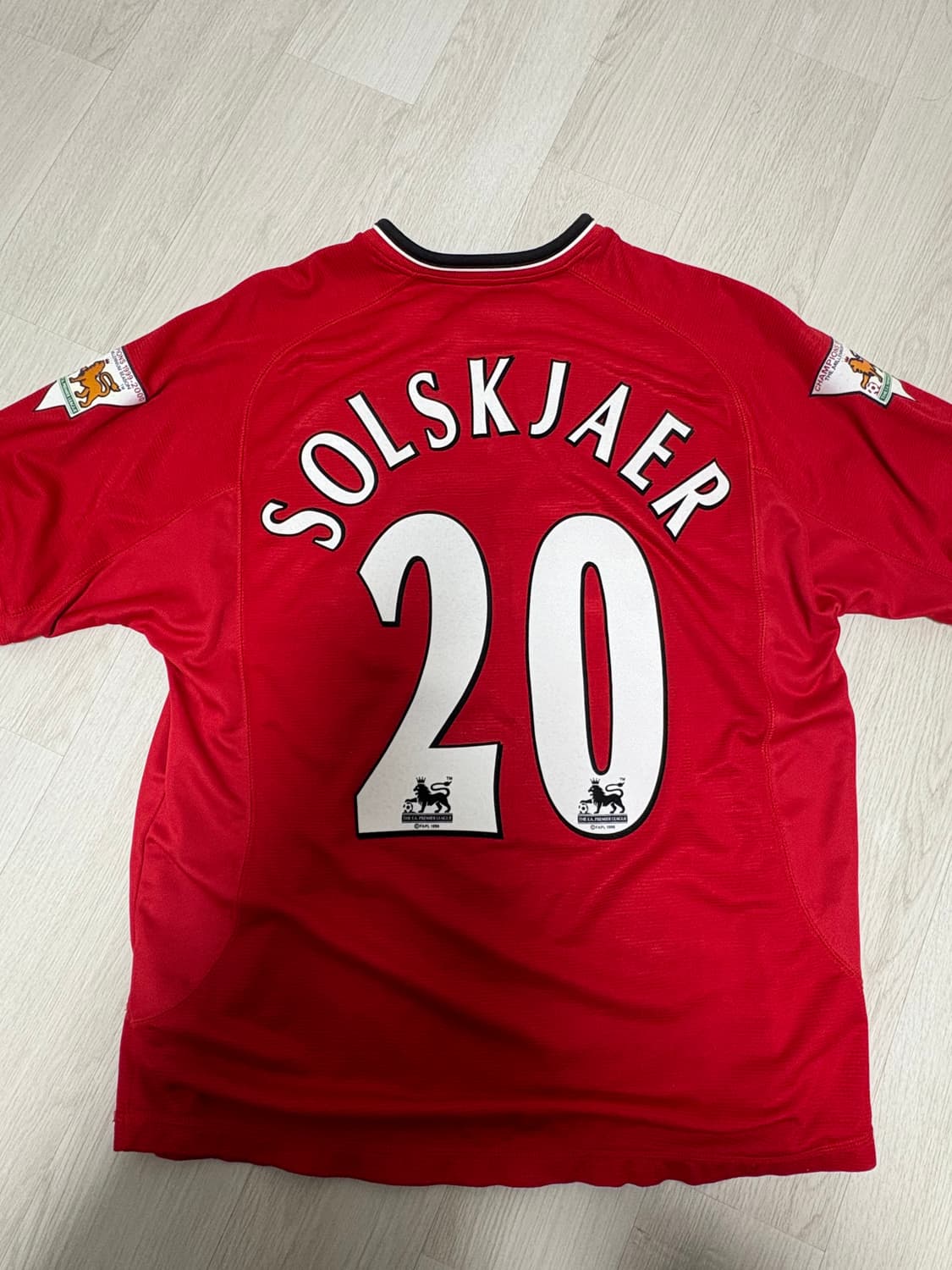 00-02 맨체스터 유나이티드 홈 NO.20 솔샤르 상품이미지2