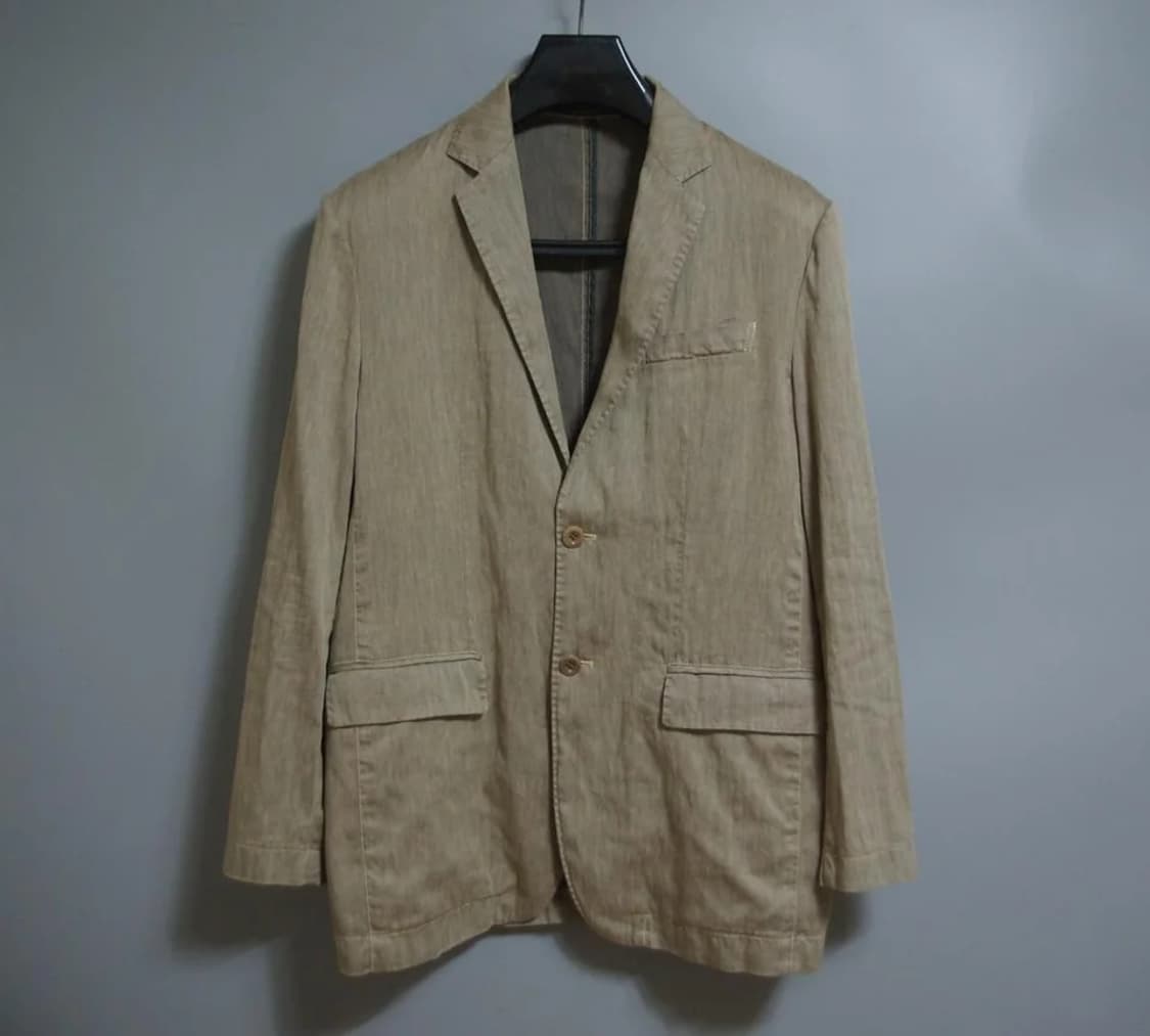 시피컴퍼니 빈티지 린넨 블레이져 100 상품이미지2