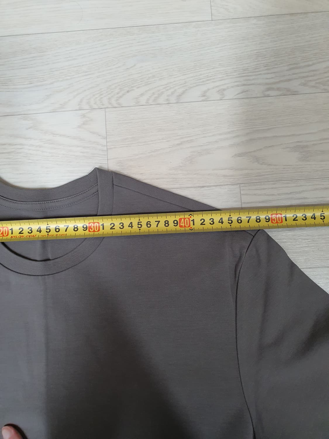 laa la 어패럴 스웨트 쇼츠 티셔츠 샘플 상품이미지8