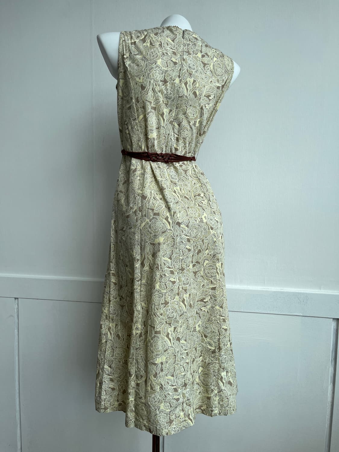 *SALE) MAJOLICA 플로럴 코튼 롱 원피스  상품이미지4