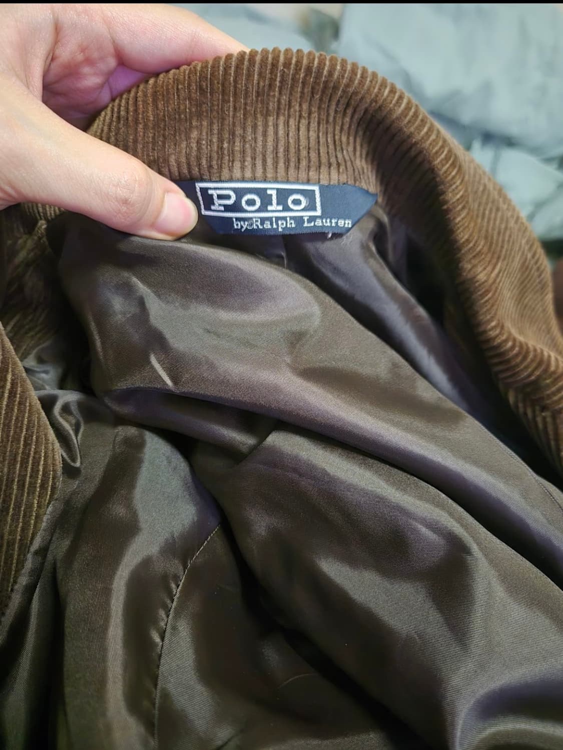 폴로 브라운 코듀로이 자켓 상품이미지4