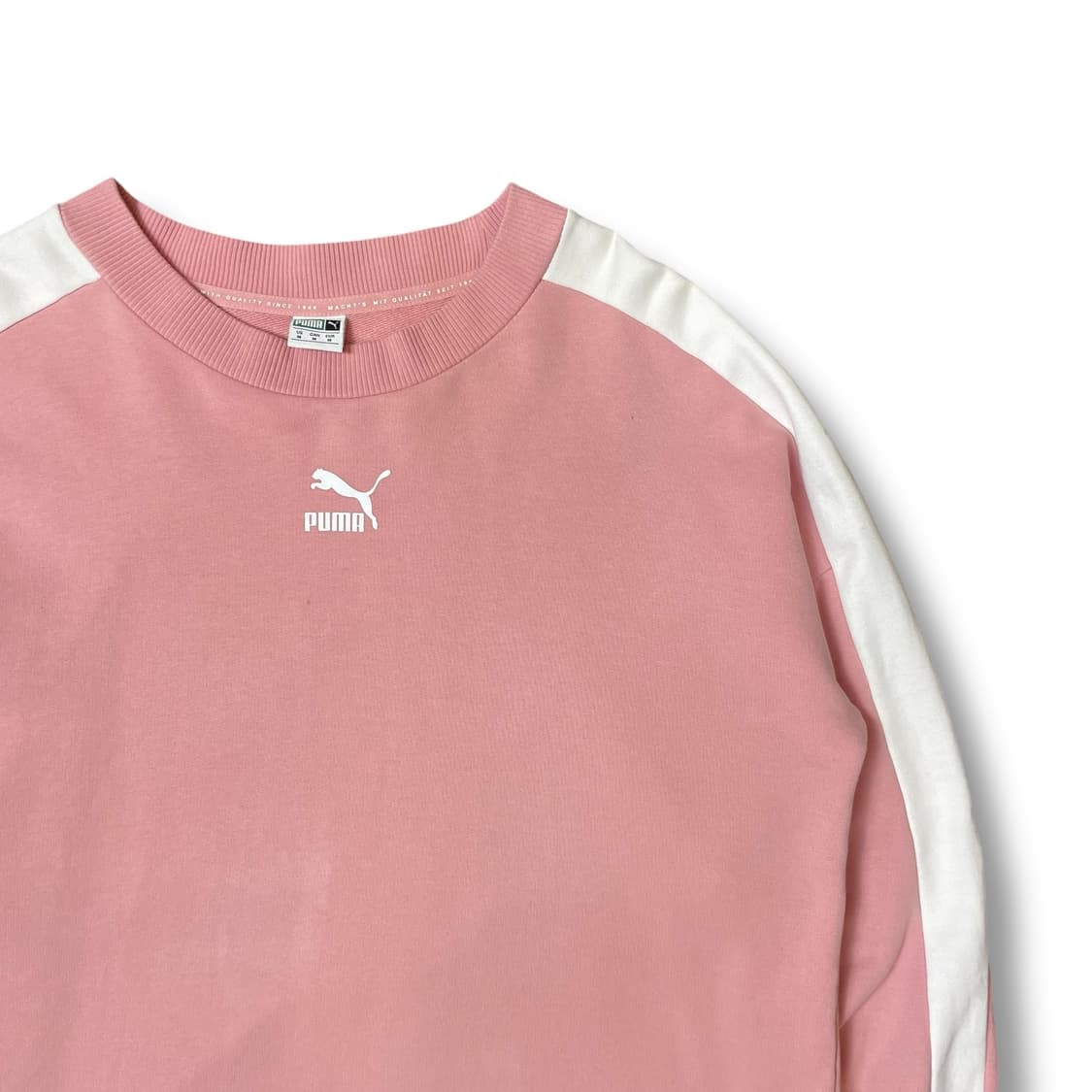 푸마 인디핑크 로고프린팅 맨투맨 M 상품이미지3