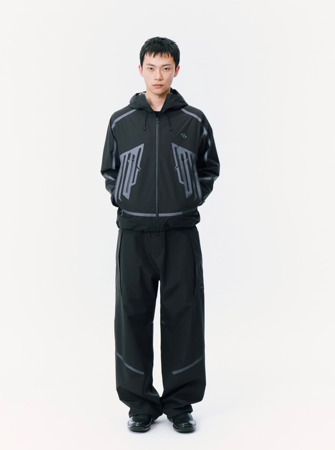 산산기어 Sansan Gear 3L Taped Pants Black 상품이미지1