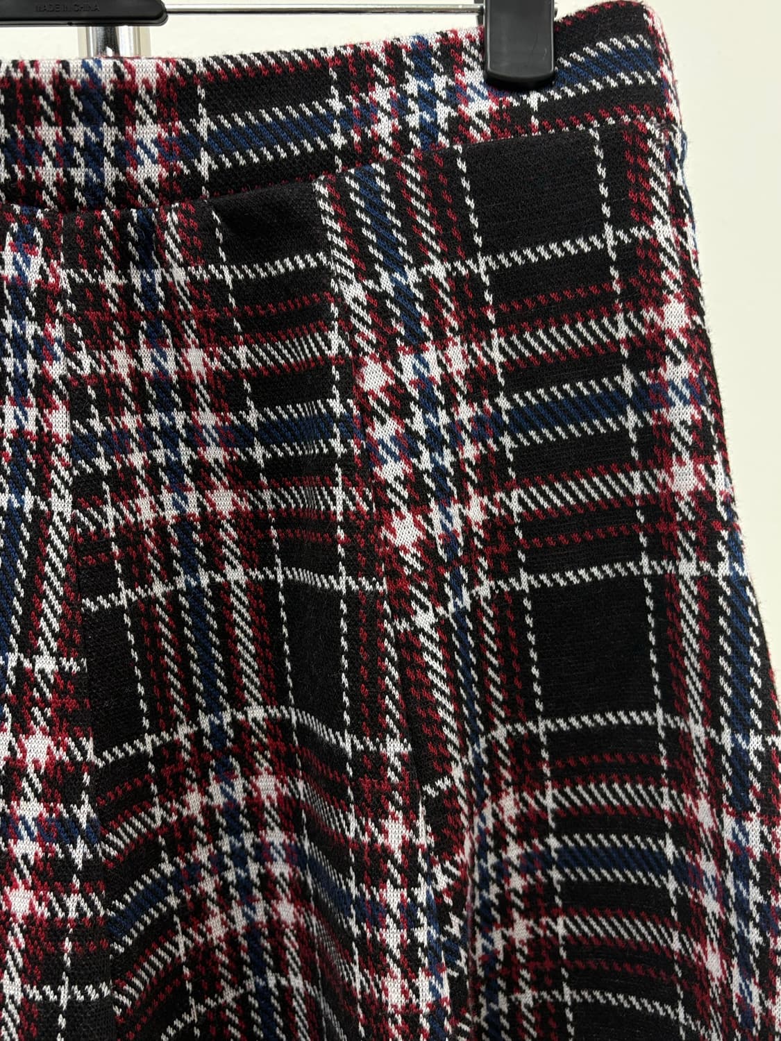 빈티지 체크 스커트 상품이미지5