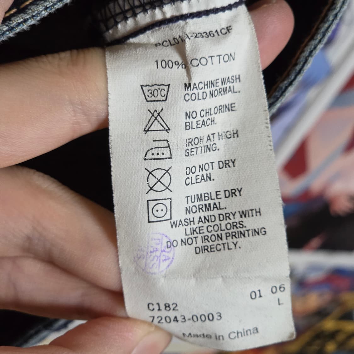 00'S 리바이스 웨스턴 데님 베스트 상품이미지9