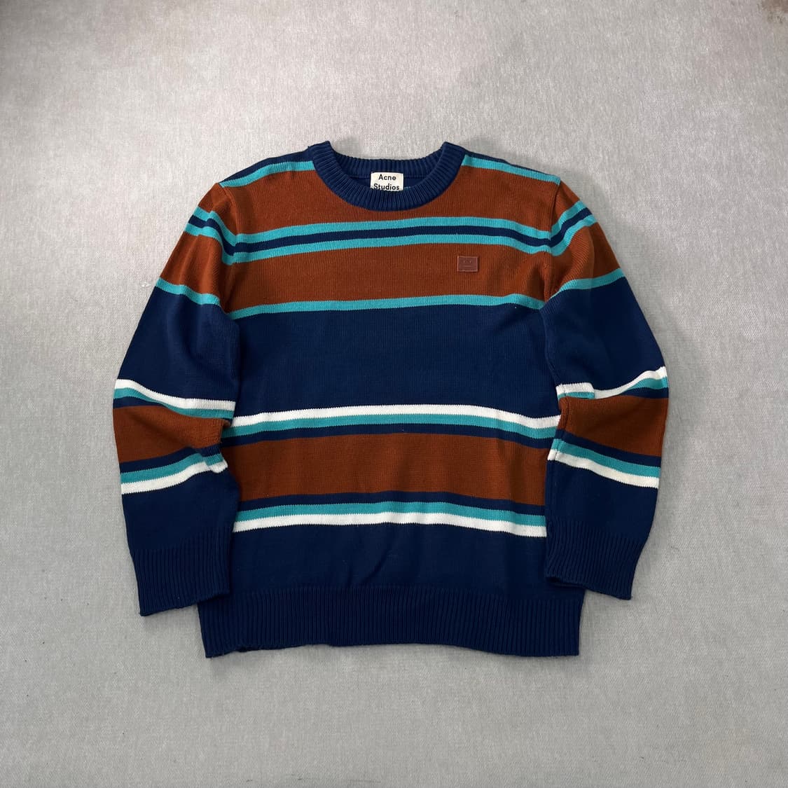 100 아크네 스튜디오 니마 페이스로고 스프라이트 니트 상품이미지1