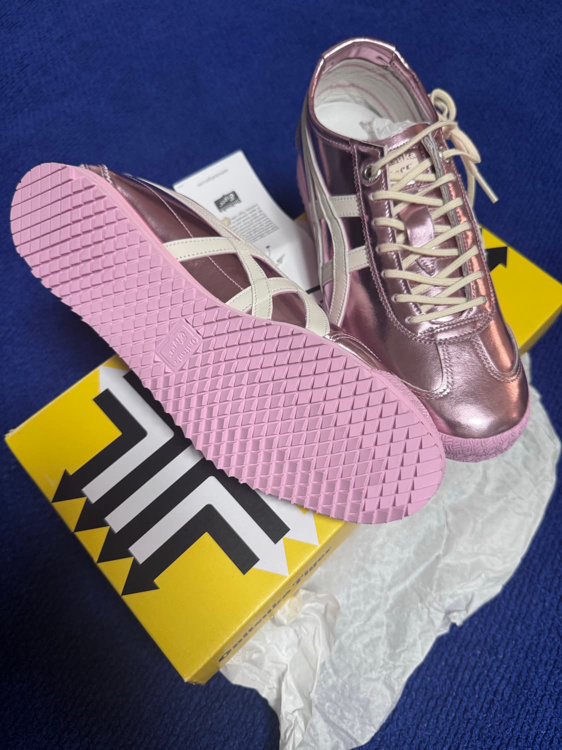 오니츠카타이거 멕시코 66 SD 핑크 235 새상품 상품이미지1