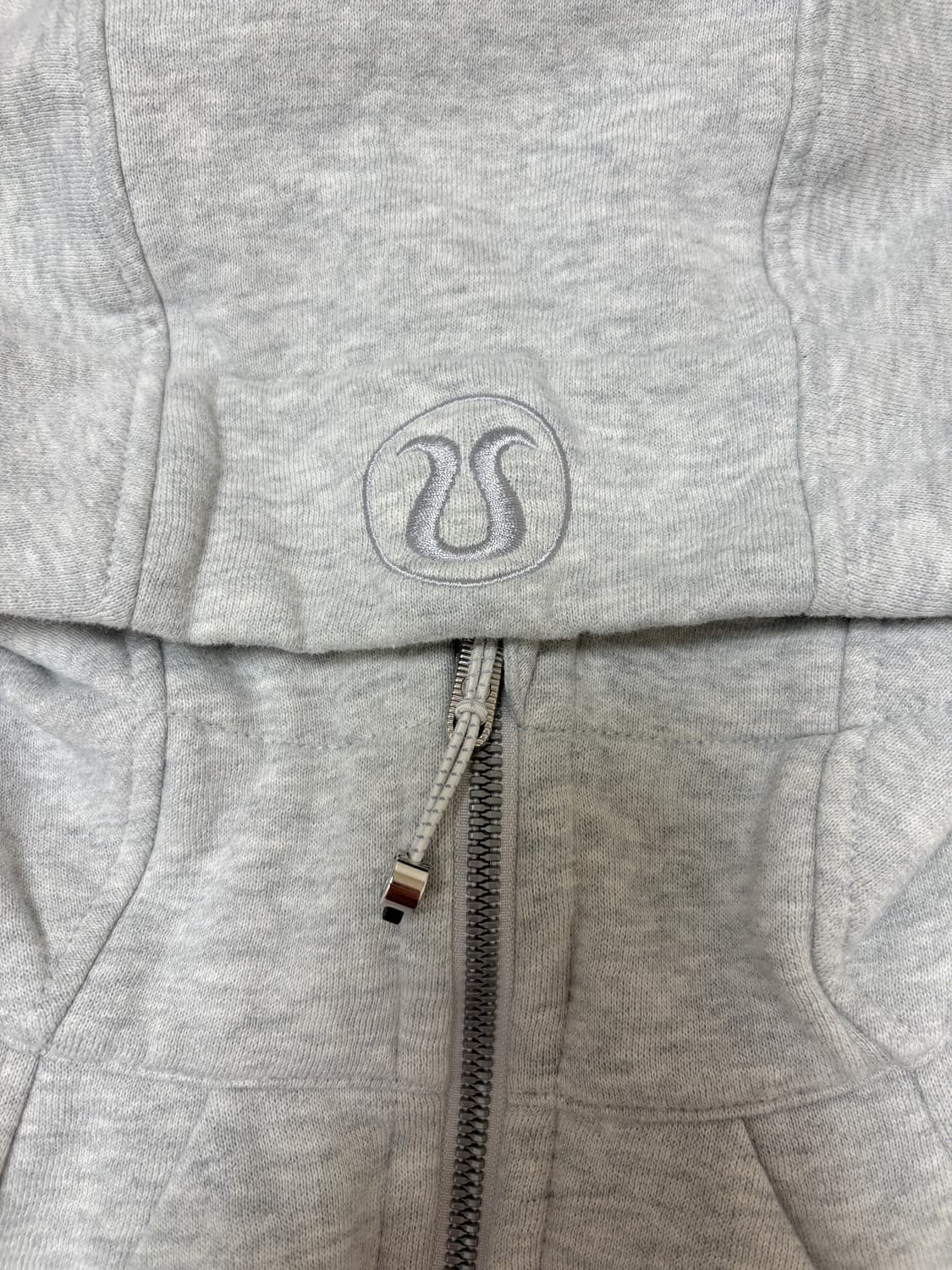 룰루레몬 스쿠바 풀집 라이트그레이 2사이즈 상품이미지2