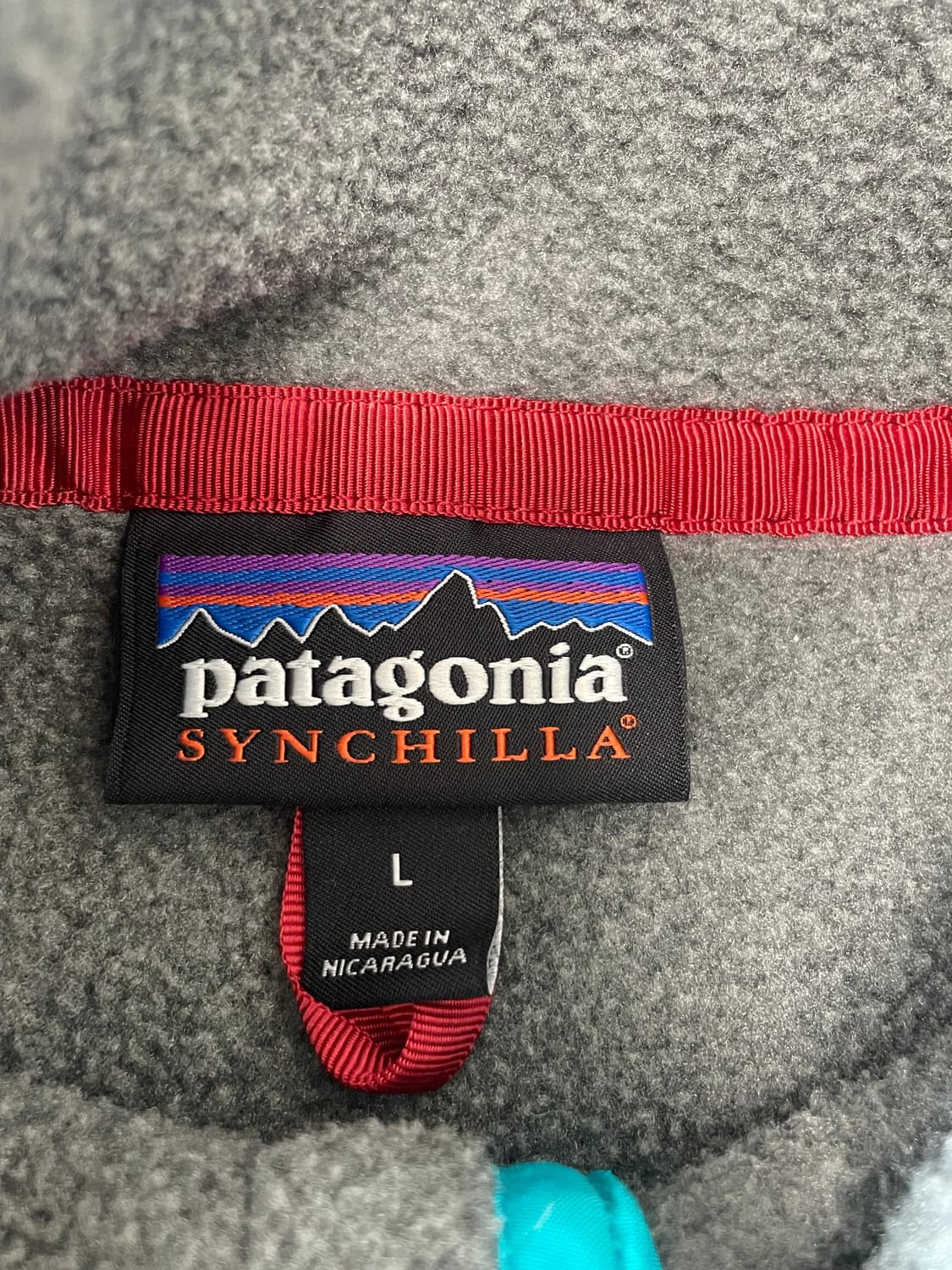 Patagonia synchilla 빈티지 신칠라 그레이 상품이미지3