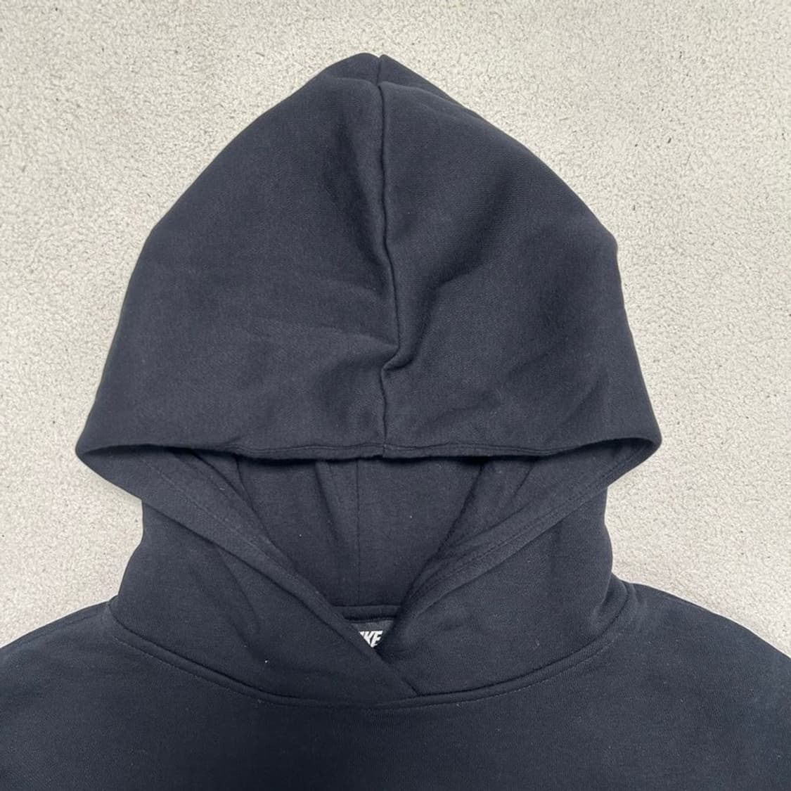 나이키 크롭 벳지 후드티 블랙 M 상품이미지4