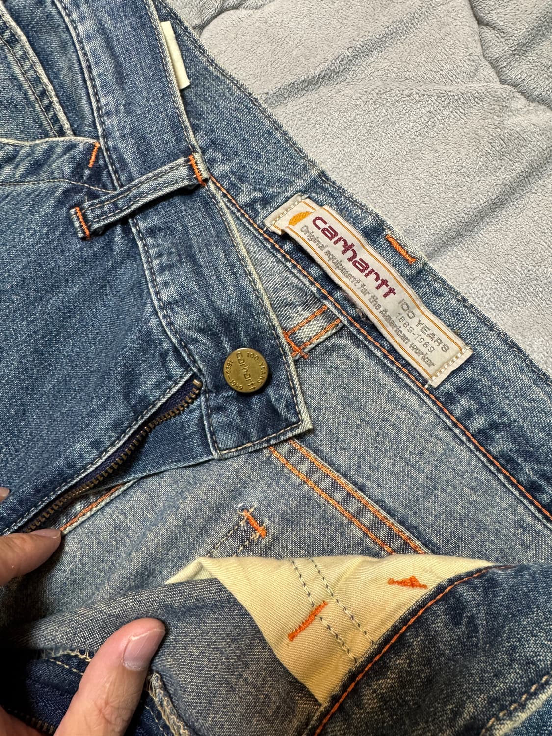 칼하트 100주년 빈티지 데님 상품이미지7