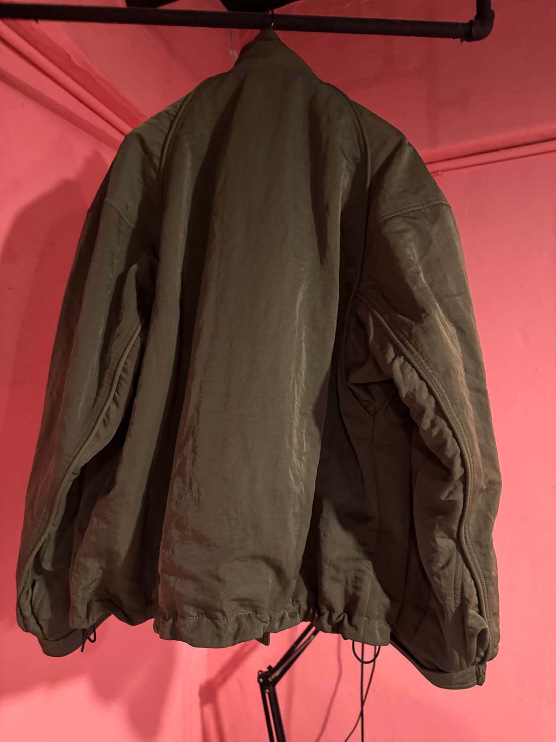 [L]헤드메이너x리복 오버사이즈 봄버 상품이미지2