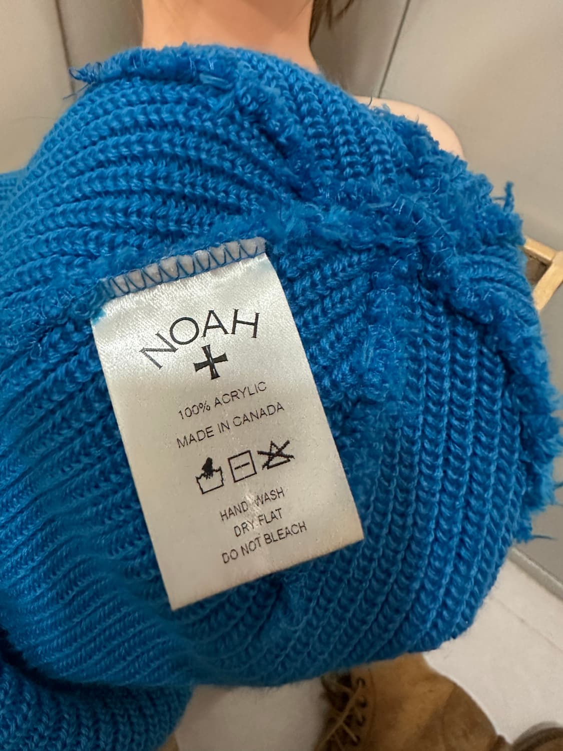 NOAH 노아 코어로고 비니 made in canada 상품이미지2