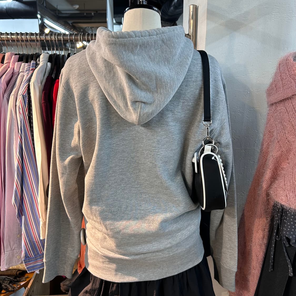 Diesel Big Logo 3M Scatch Hoodie 상품이미지3