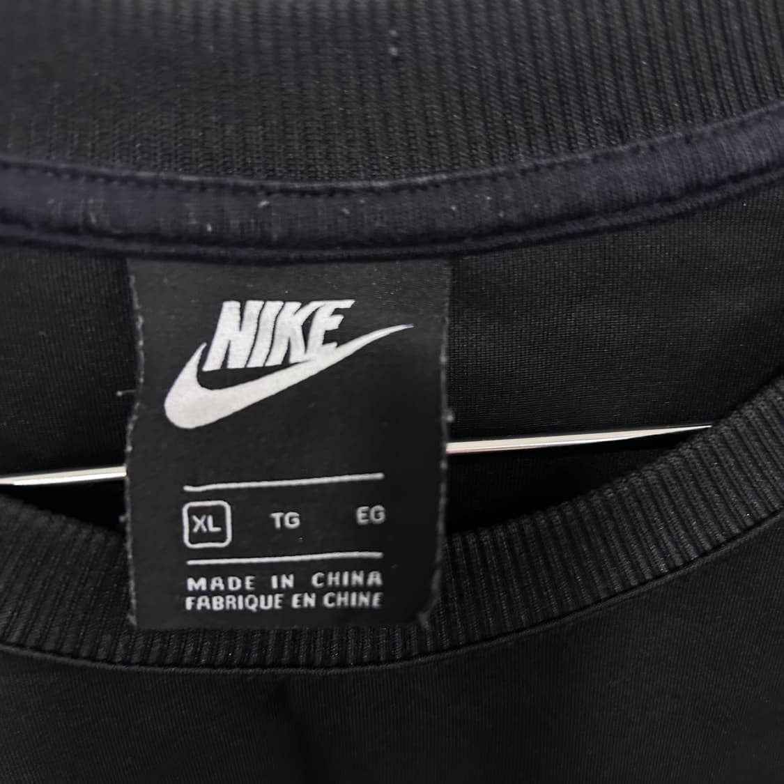 나이키 스우시 더블로고 래글런 네오프렌 맨투맨 상품이미지3