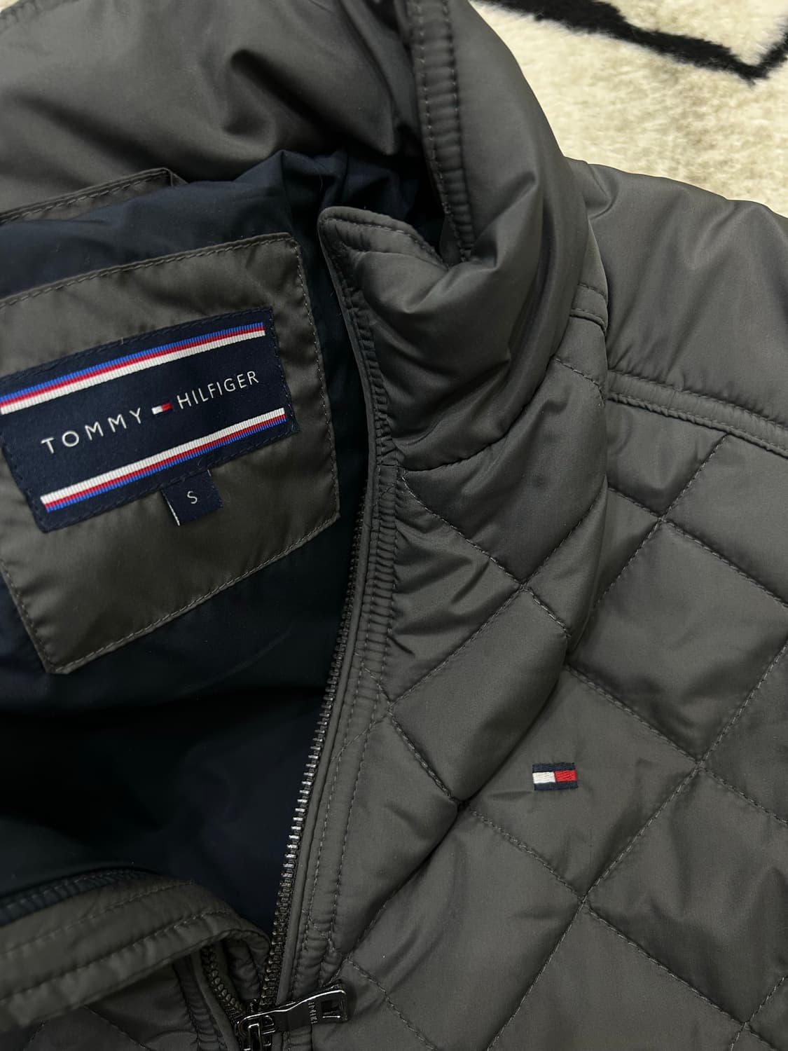 [S]타미힐피거 클래식 퀄팅 자켓/그레이 상품이미지5